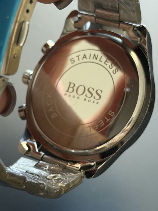 Годинник Boss в сріблі, бос часы мужские