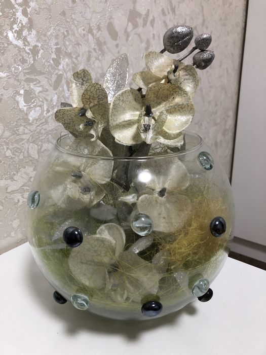 Декоративна ваза акваріум