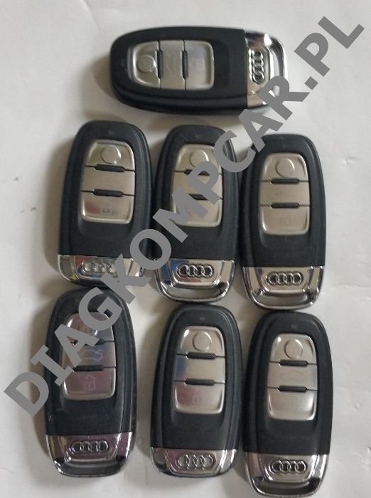 Klucz Kluczyk Karta Pilot Audi A4 A5 A6 A7 A8 Q3 Q5 RS EU