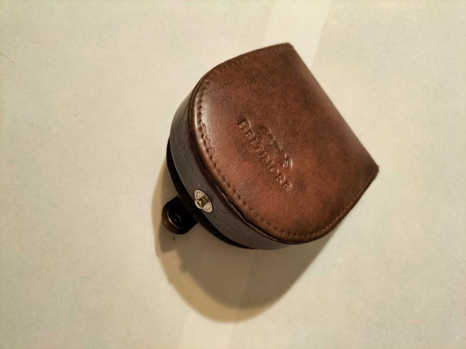 Podkówka skórzana -portfel męski skórzany