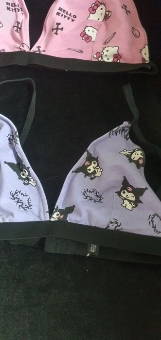 2x Biustonosz Hello Kitty Cropp