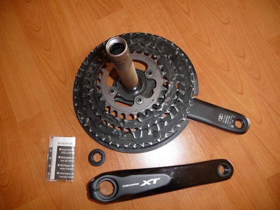 Шатуны Shimano FC-T8000 Deore XT 3x10s 3 48-36-26T 175 мм как