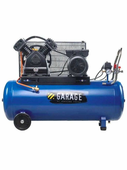 Компресор ремінний GARAGE 100л 3.2кВт 10атм 440л/хв компрессор PL