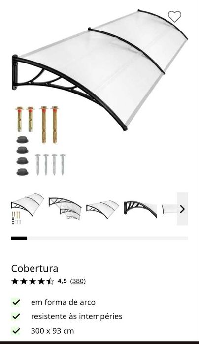 Toldo/ alpendre Tectake