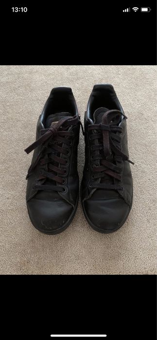 Adidas Stan Smith Preto E Ouro Rosa 38 2/3