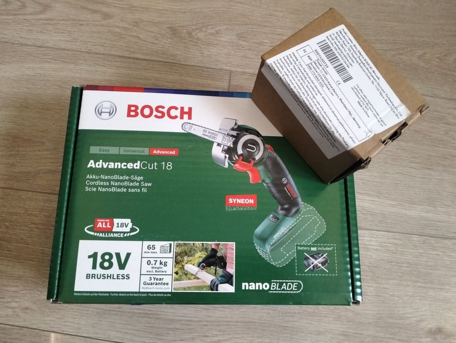 Pilarka Bosch AdvancedCut 18 Aku. Piła Wielofunkcyjna + Adapter Aku.