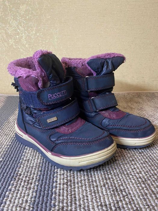 Зимові чобітки Puccetti для дівчинки, розмір 31