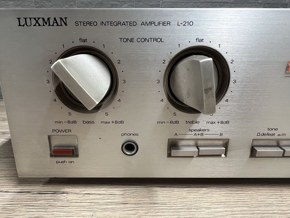 Підсилювач Luxman L-210 (вінтаж, Японія)