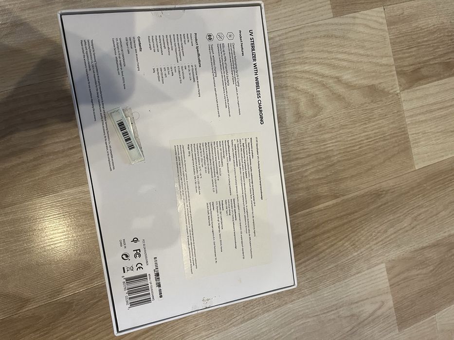 Samsung UV STERILIZER with wireless charging
