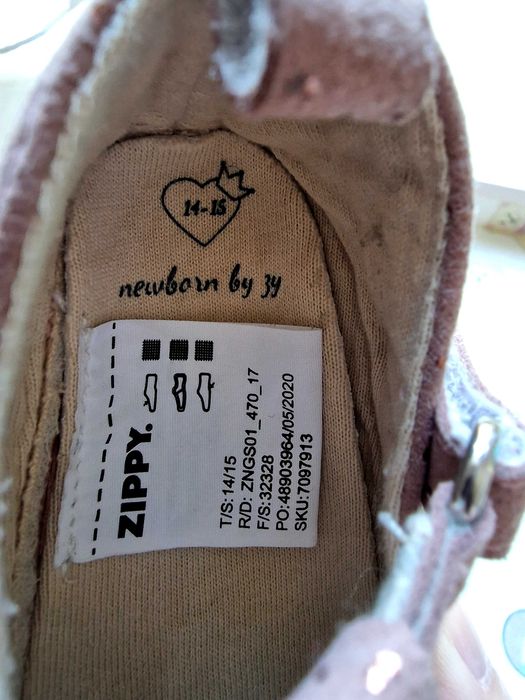 Sapatos bebé menina