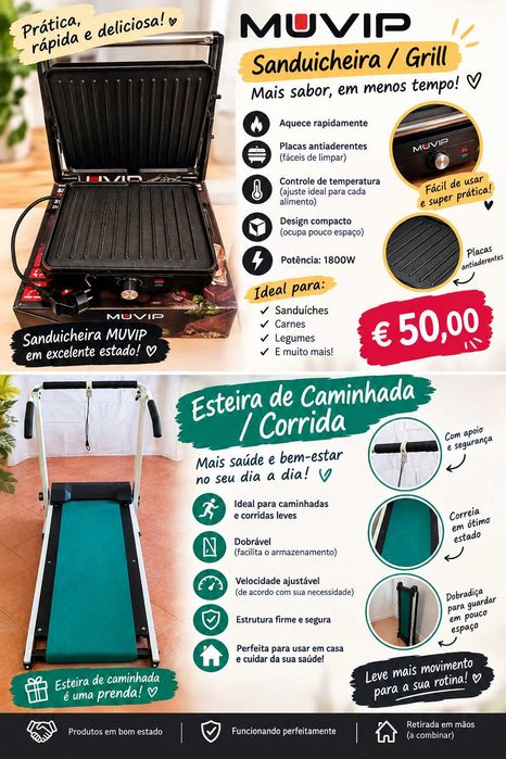 Sanduicheira e Grill