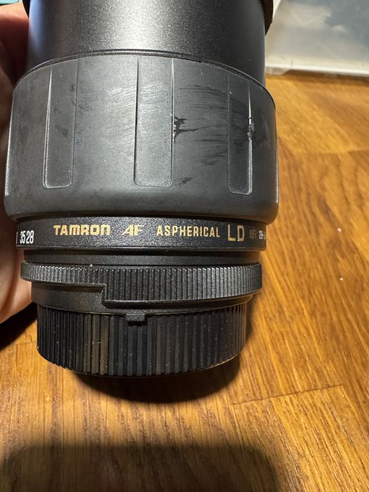 Zoom tamron 28-200 aspherical LD