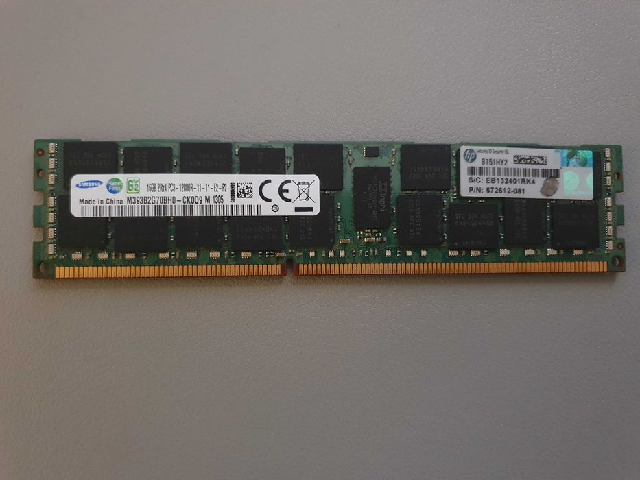 Серверна оперативна память SAMSUNG DDR3 16 GB ECC REG 12800R