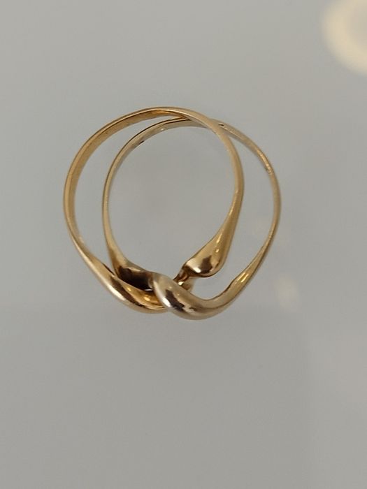 Anel em ouro de 19,2kt