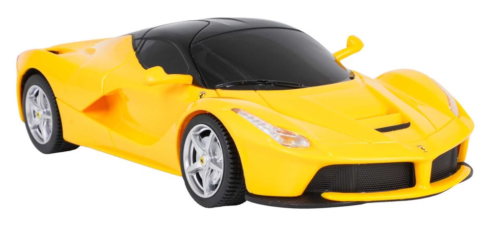 Autko R/C 1:24 Ferrari LaFerrari Żółte RASTAR ZRC.48900.ZOL