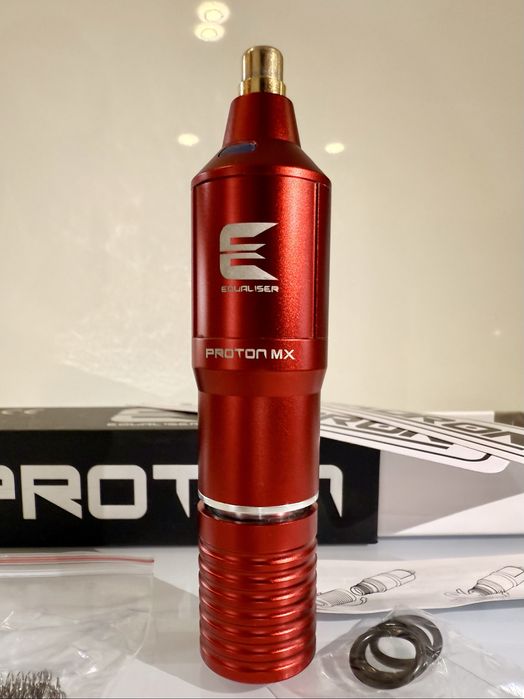 Тату машинка Модульная EQUALISER PROTON MX by Kwadron (Red)