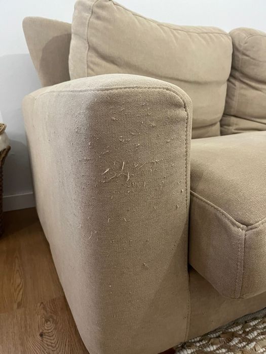 Sofá usado em bom estado