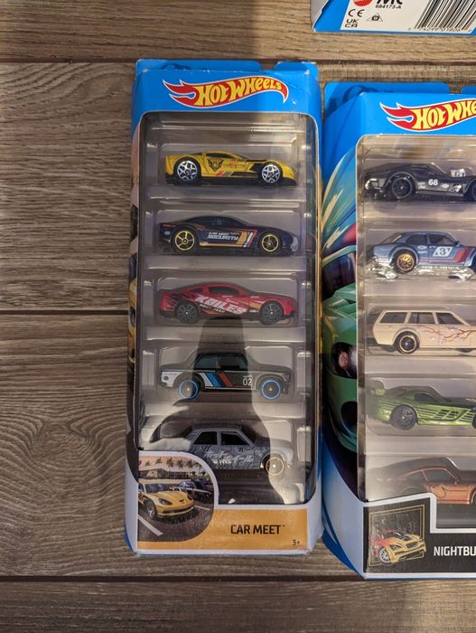 Hot wheels auta 5pak samochodziki HW