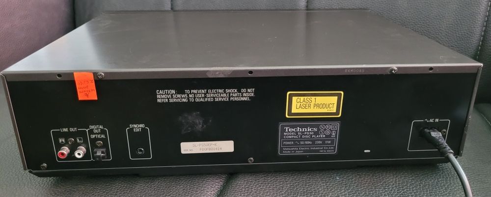 Technics SL-PS50 cd sprawny z pilotem