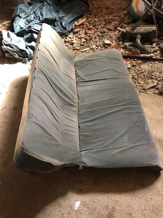 Para-choques frente e banco traseiro vw golf mk1