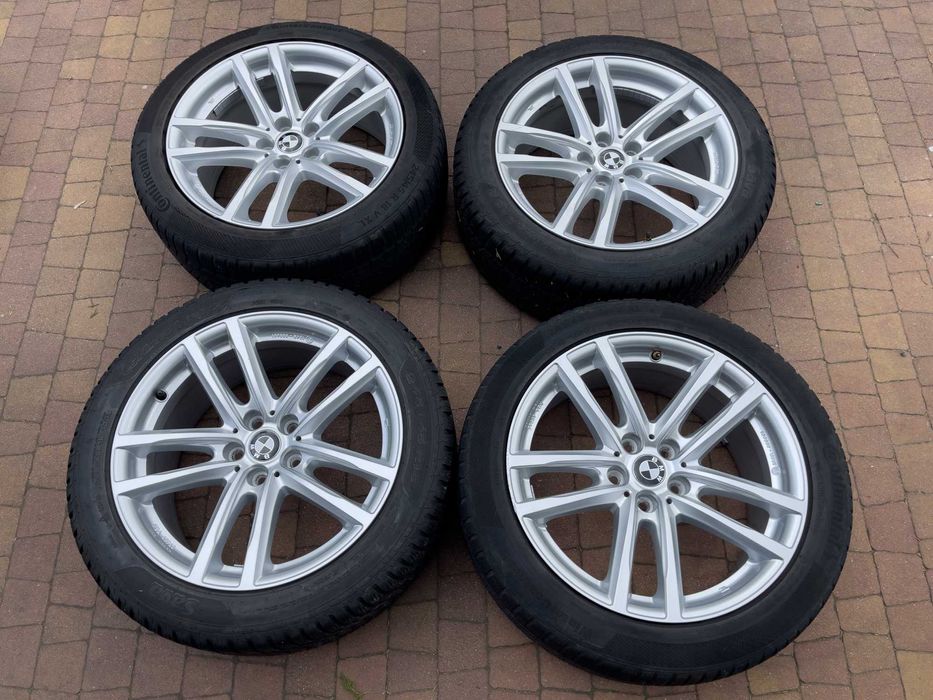 3873. Alufelgi koła zimowe BMW 5 G30 5x112 8J ET30 245/45/18