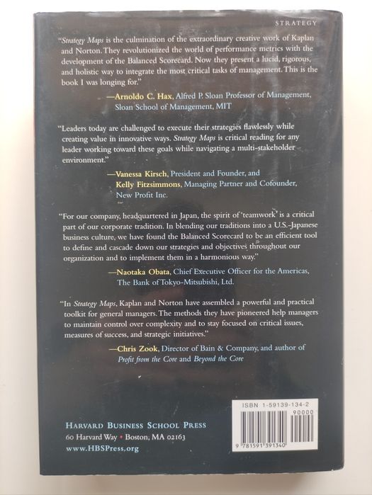 Strategy Maps: Converting Intangible Assets into Tangible Outcomes64752327073025123