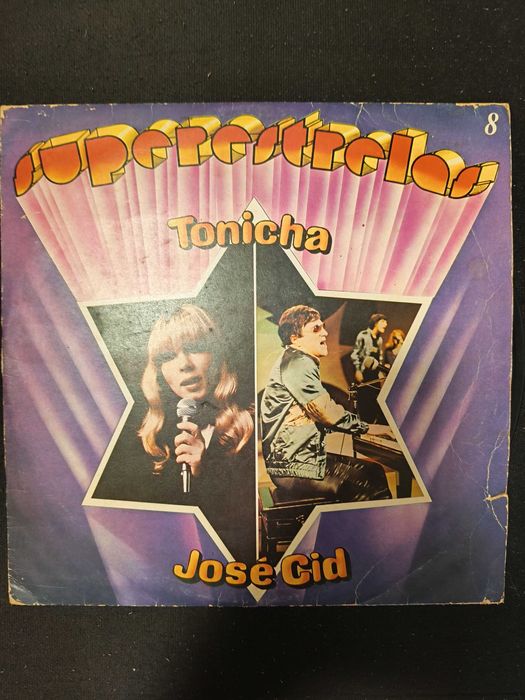Disco vinil super estrelas