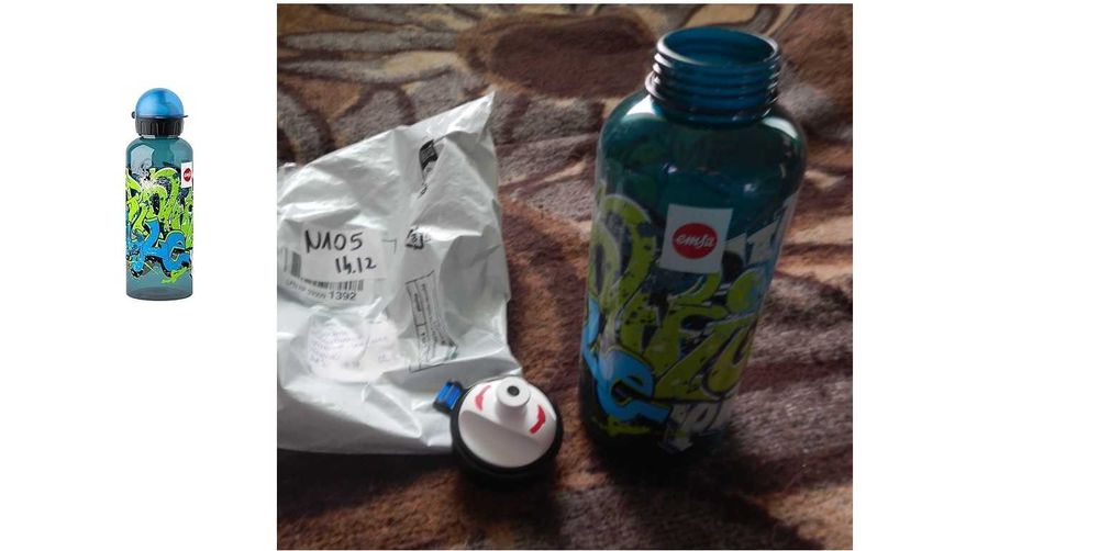 Wyprzedaż->Emsa Butelka do picia dla dzieci, 600 ml  OPIS!