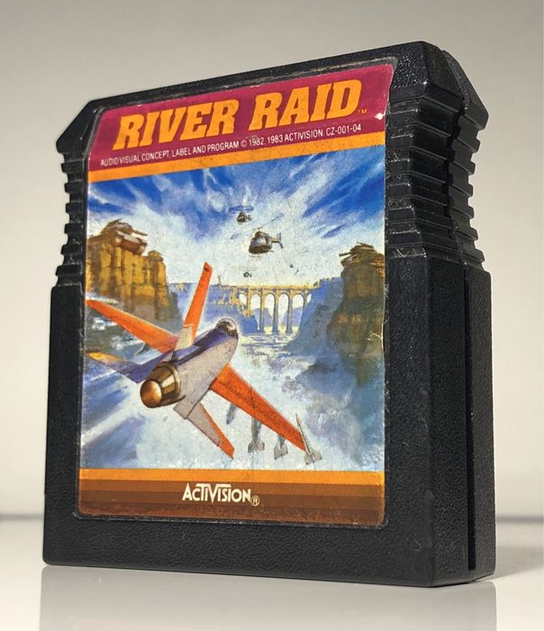 RIVER RAID gra na komputer ATARI XL XE 8-bit kartridż retro UNIKAT !!!