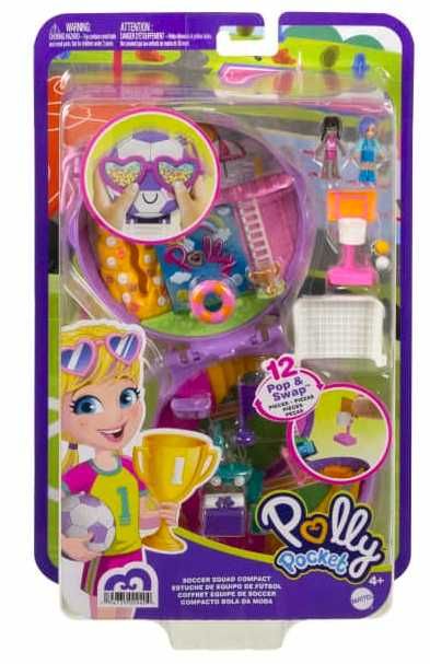 Polly Pocket Piłkarska przygoda Zestaw kompaktowy Mini Lalki