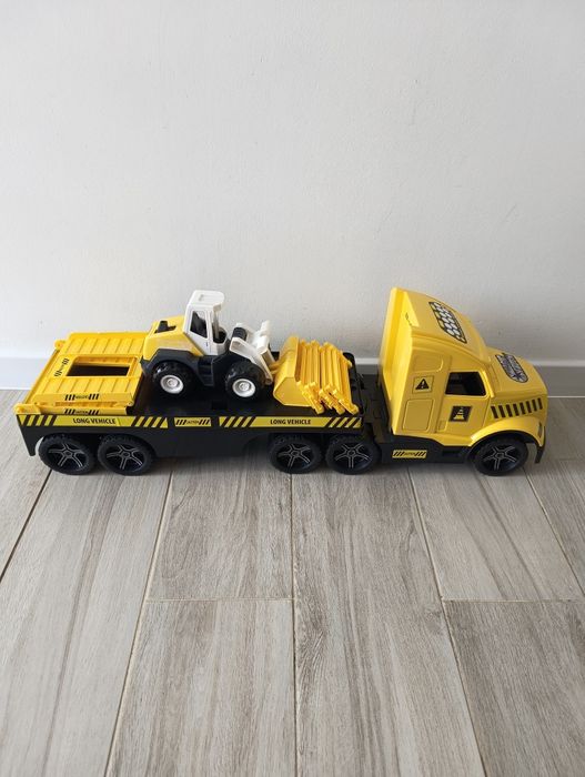 Magic Truck Technic laweta ze spychaczem Wader