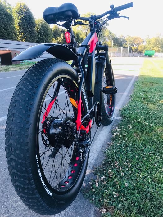 Електровелосипед Like Bike Bruiser Red АКБ новое состояние на фото