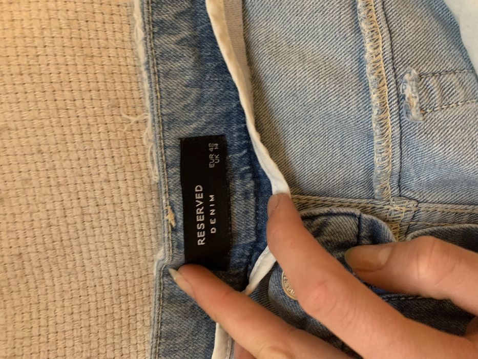 Jeansy denim kolekcja reserved