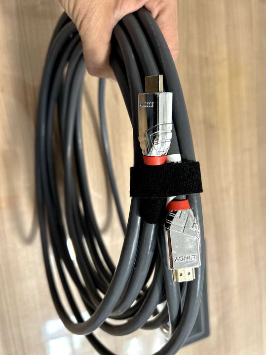 3 Cabos HDMI da Lindy, de alta qualidade, com 10 e 20 metros