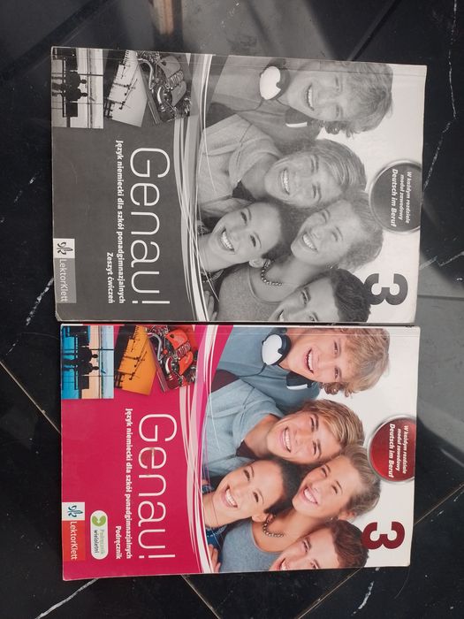 Genau 3 j niemiecki podręcznik i ćwiczenia