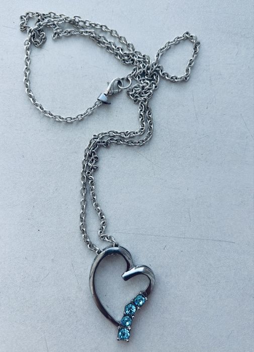 Подвеска сердце на цепочке