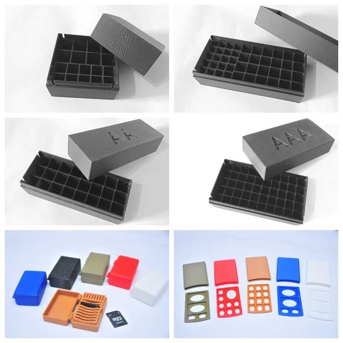 Бокс для АА и ААА батареек и аккумуляторов кейс коробка