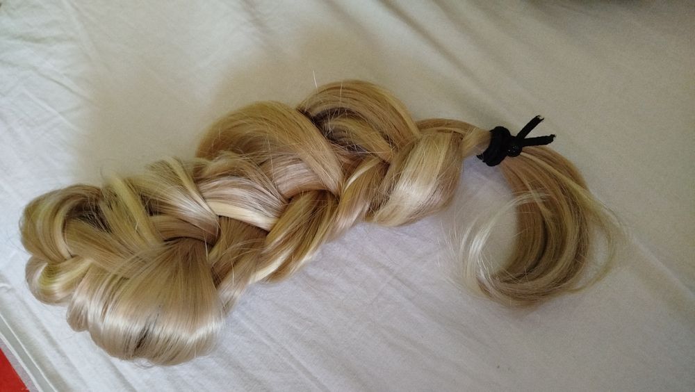 Dopinka do włosów warkocz