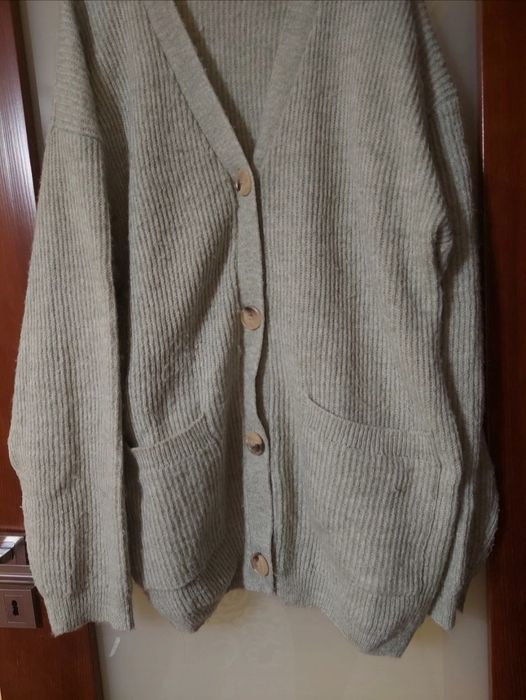 Sweter kardigan oversize