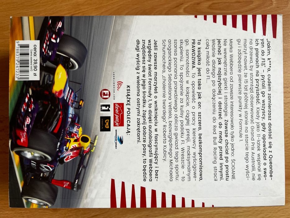 Mark Webber Moja Formuła 1