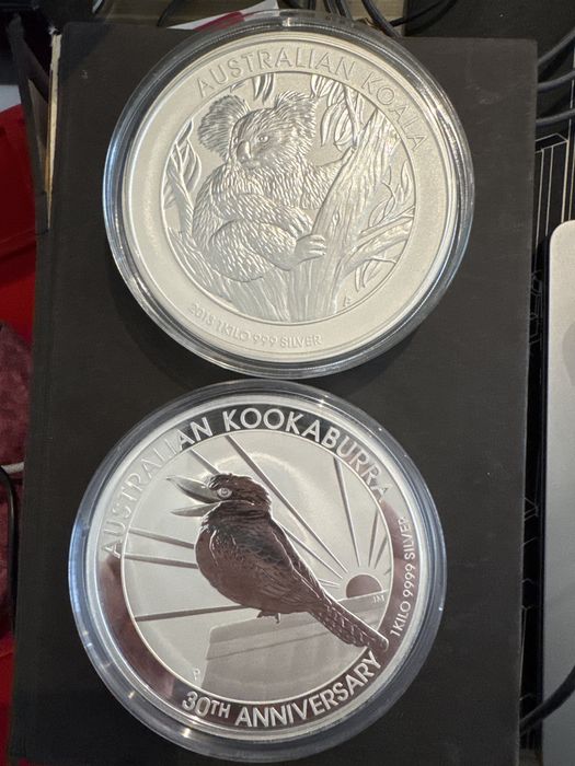 Moedas de prata -Kilo