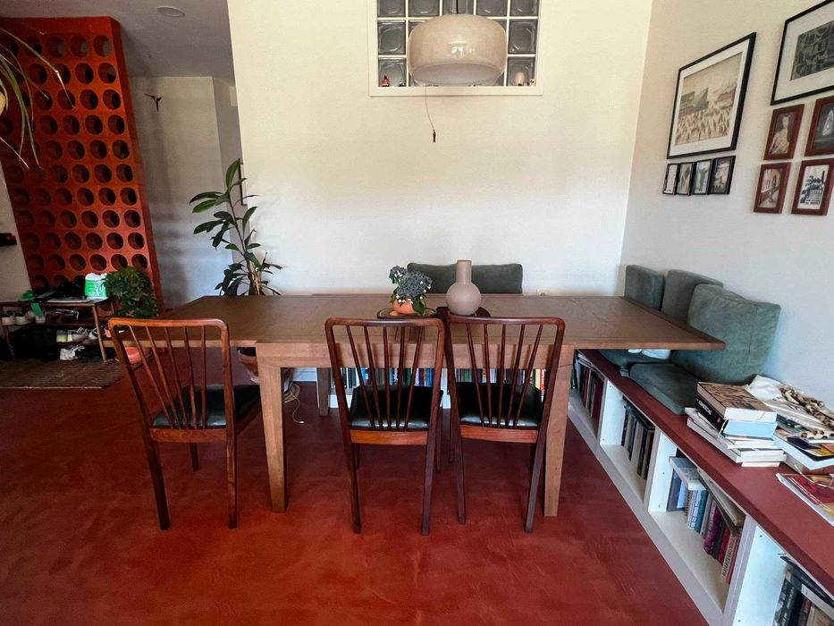 Mesa de Madeira Extensível