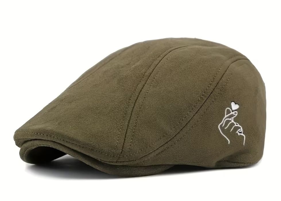 Elegancki Kaszkiet myśliwski, wędkarski, trekkingowy. 54-58cm. Nowy.