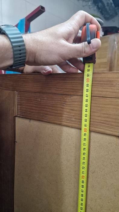 Espelho madeira maciça