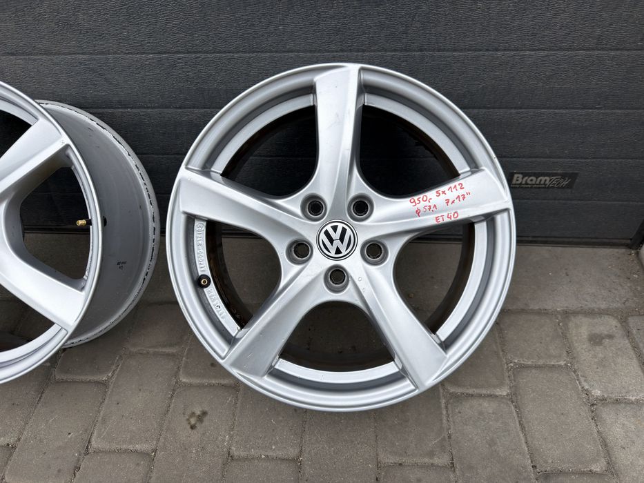 Felgi aluminiowe 17” 5x112 do VW