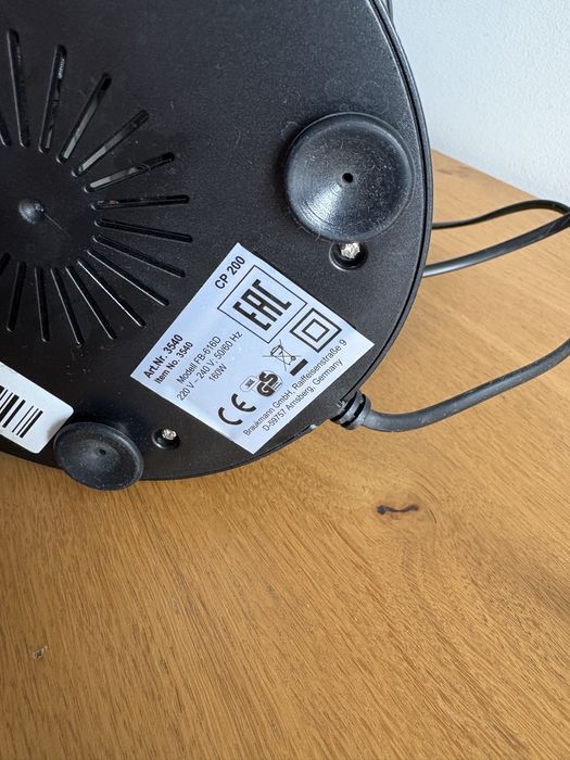 Caso design wyciskarka do cytrusów pomarańczy srebrna