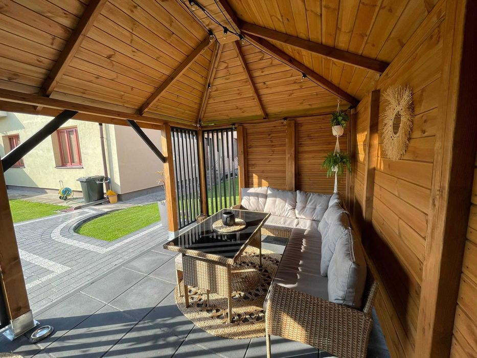 • • • • Altana ogrodowa • • • • NOEMI II 3x4 m producent DREWNOTRIK