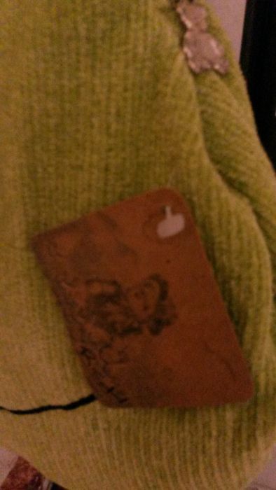 Mochila sapo em pano nova