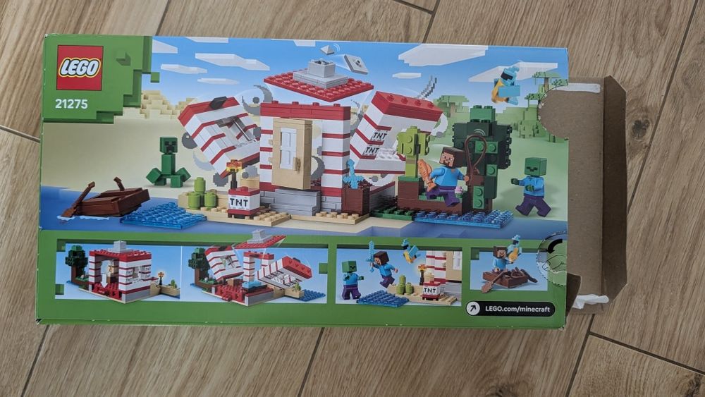 Opakowanie pudełko po klockach 21275 LEGO