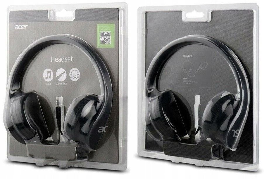 Sluchawki Acer Wired Over stereo